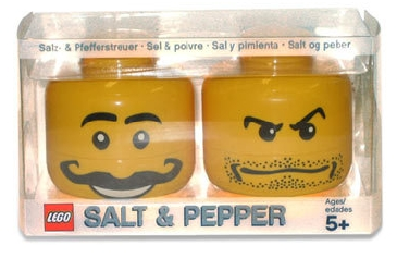 Lego Minifig Salt and Pepper Shaker