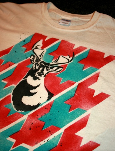 Stag n Houndstooth Shirt at Rock N Roll Crafts